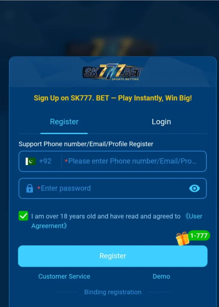 sk777 game