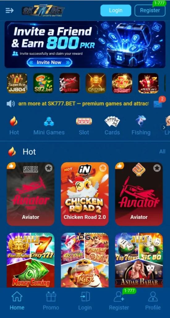 sk777 game